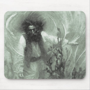 Mousepad Piratas Antigos, Capitão Goldsack por Howard Pyle