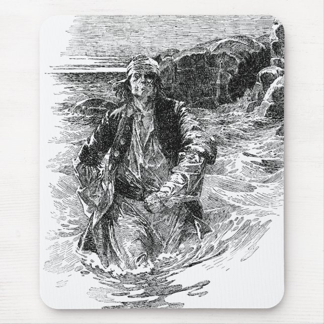 Mousepad Piratas Antigos, Sir Henry Morgan no Oceano (Frente)