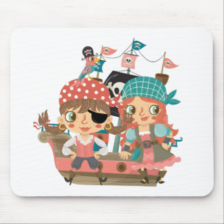 Mousepad Piratas femininos