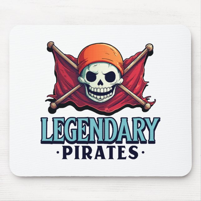 Mousepad Piratas lendários (Frente)