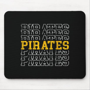 Mousepad Piratas vintage para homens mulheres meninos menin