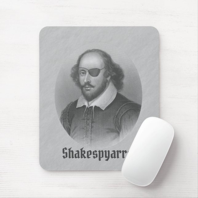 Mousepad Pirate Shakespeare (Com mouse)