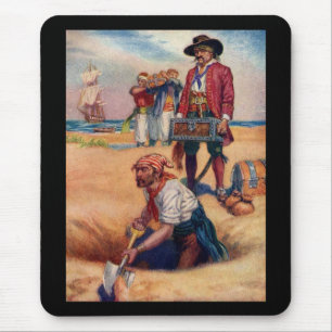 Mousepad Pirate Treasure