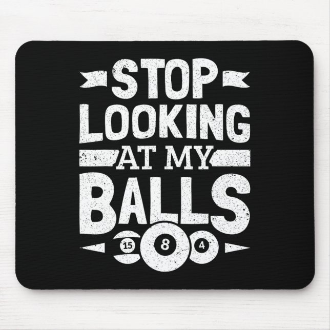 Mousepad Piscina Billiard Outfit Para Piscina Player Billia (Frente)