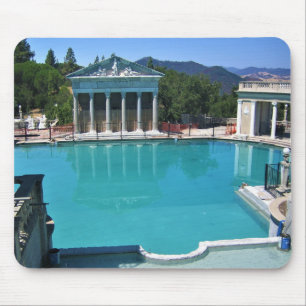 Mousepad Piscina de Netuno no Castelo de Hearst, San Simeon