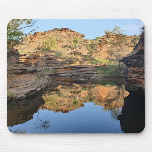 Mousepad Piscina de Rocha do Interior (Frente)
