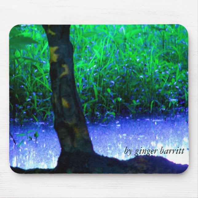 Mousepad Piscina do país das fadas, pelo barritt do (Frente)