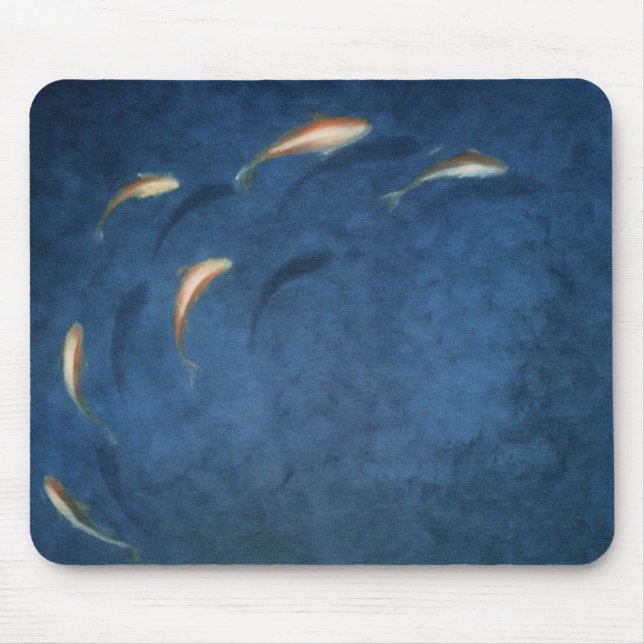 Mousepad Piscina do peixe dourado (Frente)