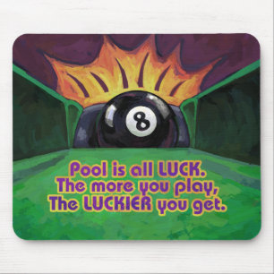 Mousepad Piscina é Sorte