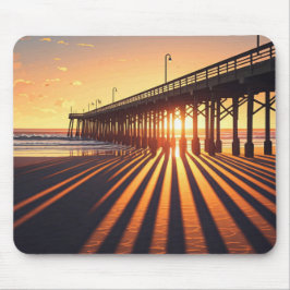 Mousepad Pismo Beach Pier California