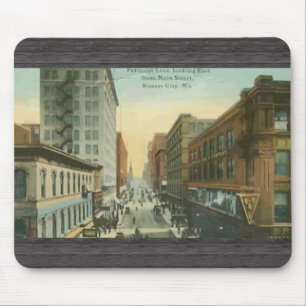Mousepad Pista da anágua, Kansas City, vintage