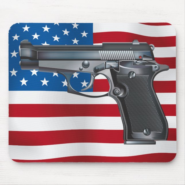 Mousepad Pistola EUA (Frente)