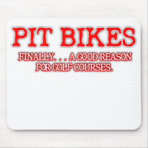 Mousepad Pitada de Bike de Golfe de Bicicleta de Terra Moto