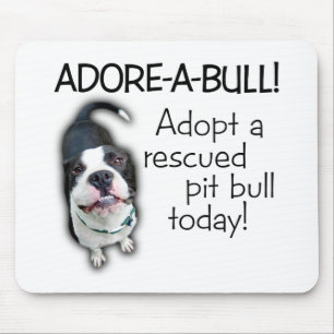 Mousepad Pitbull de Adore-UM-Bull!