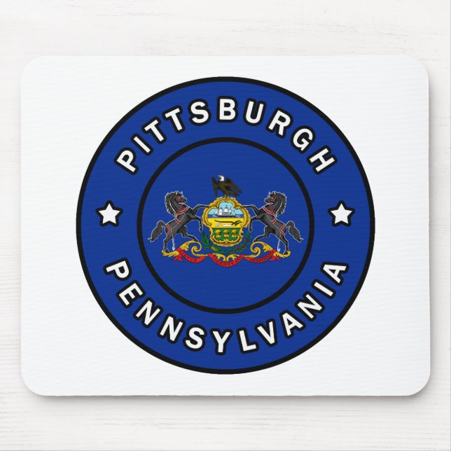 Mousepad Pittsburgh Pensilvânia (Frente)