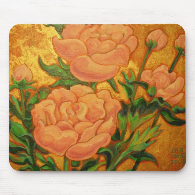 Mousepad Pivoine (Paeonia) Mouse (Frente)