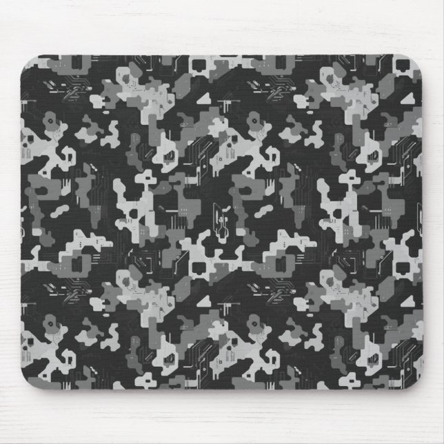 Mousepad Pixel Camo Stealth (Frente)