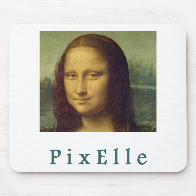 Mousepad Pixelle mulher (Frente)
