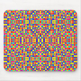 Mousepad Pixels Coloridos