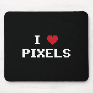 Mousepad Pixels de amor C64 Ventiladores Cardíacos Jogo Cam