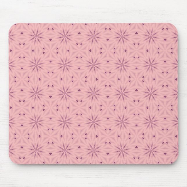 Mousepad Pixels Rosa Suave (Frente)