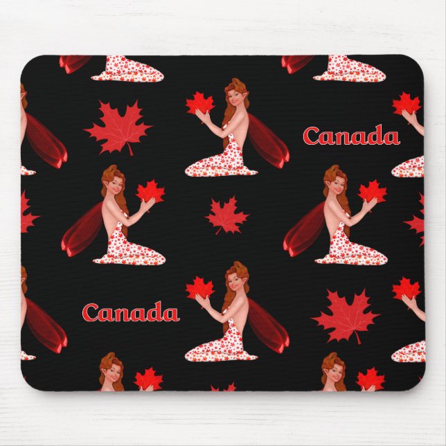 Mousepad Pixie canadense (Frente)