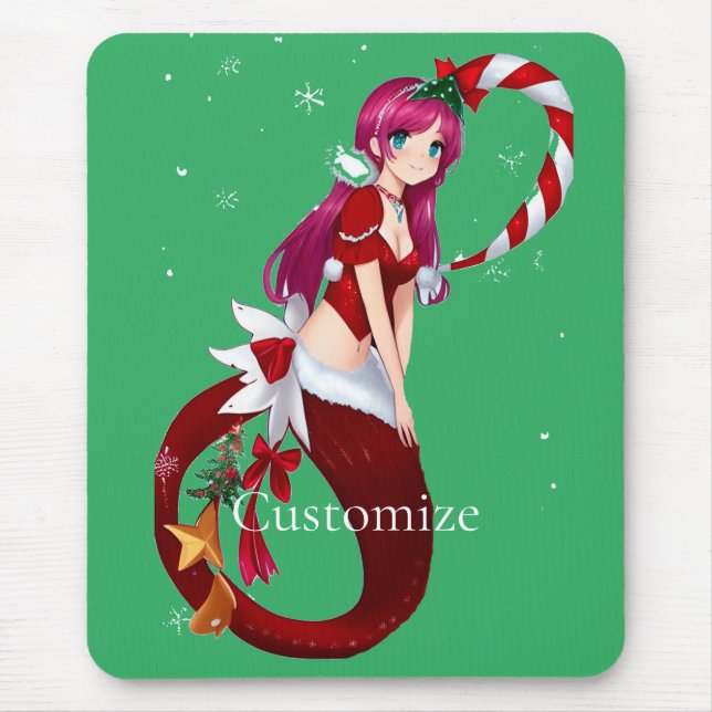Mousepad Pixie Mermaid Thunder_Cove Natal (Frente)