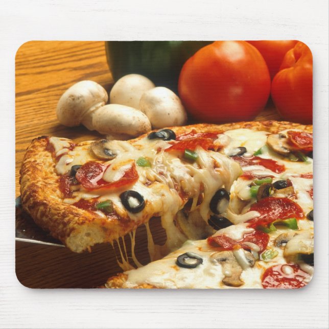 Mousepad Pizza deliciosa (Frente)