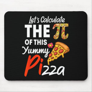 Mousepad Pizza Nacional Pi Day Pun Engraçado Professor De M