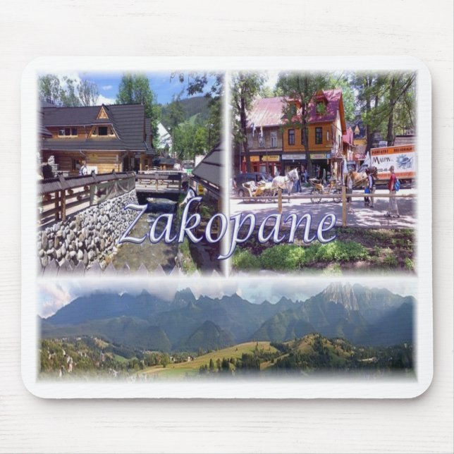 Mousepad PL Polônia Polska - Zakopane - (Frente)