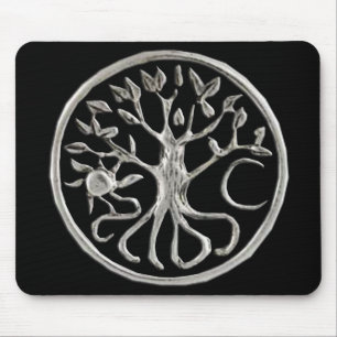 Mousepad Placa de Árvore do Mouse Life