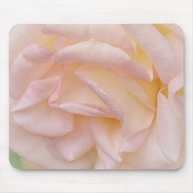 Mousepad Placa de Mouse de Arte com Rosa de Lâmpadas Rosa (Frente)