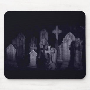 Mousepad Placa de Mouse de Graveyard Midnight