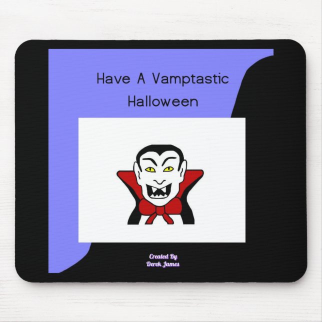 Mousepad Placa de Mouse de Halloween Vamptasy (Frente)