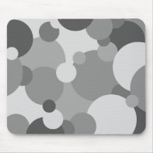 Placa de Mouse de Moléculas de cinza Negra