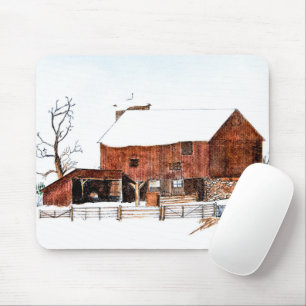 Mousepad Placa de Mouse de Sketch da Tábua Inverna