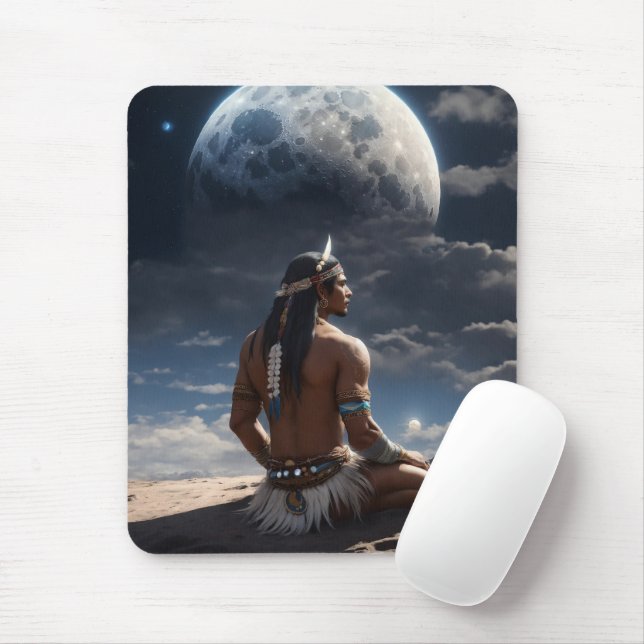 Mousepad Placa de Mouse do Planeta Distante (Com mouse)