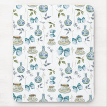 Placa de Mouse Floral de Arco de Aquarela do Grand