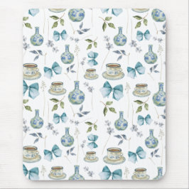 Mousepad Placa de Mouse Floral de Arco de Aquarela do Grand