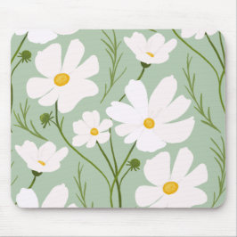 Mousepad Placa de mouse floral do Cosmos