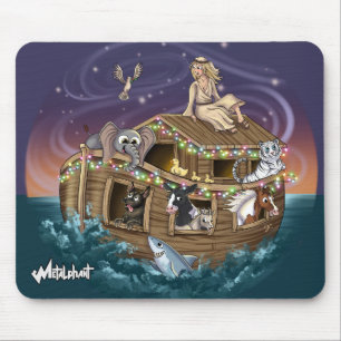 Mousepad Placa de Mouse Metalfant Wilbur & Noah-ery