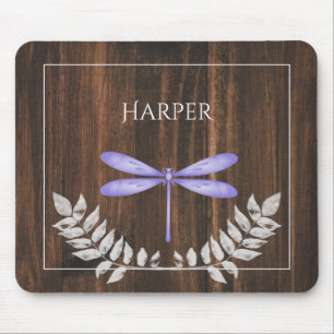 Mousepad Placa de Mouse Personalizada Roxo Roxo Rústica