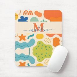 Mousepad Placa de Mouse Personalizada Splash Abstrato