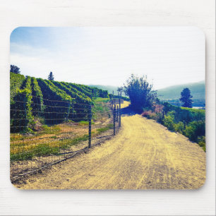 Mousepad Placa de Mouse Vintage Vineyard