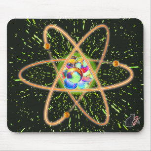 Mousepad Placa de Rato Atômico Radical