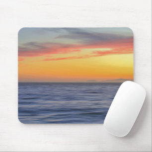 Mousepad Placa de Rato de Água Azul Profunda e Sunset