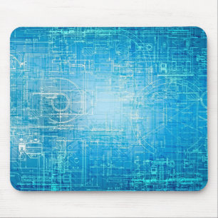 Mousepad Placa do mouse artístico de impressão Bluetooth