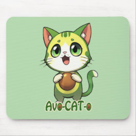 Mousepad Placa do mouse Avo-CAT-o