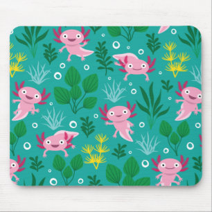 Mousepad Placa do mouse Axolotl