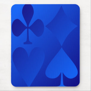 Mousepad Placa do mouse azul iridescente